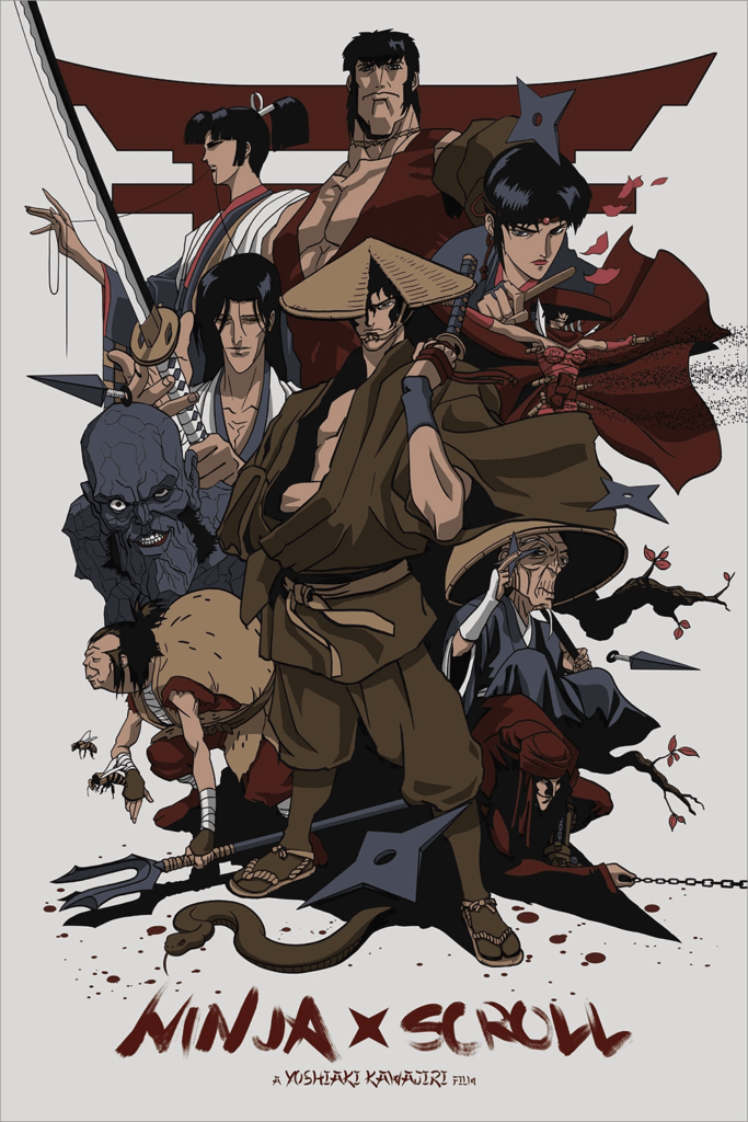 Ninja Scroll anime movie posted