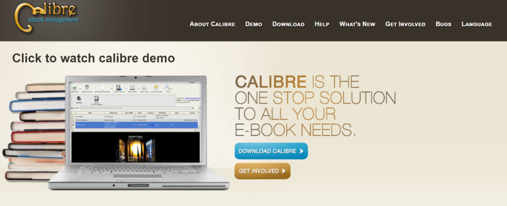 Calibre- An epub reader