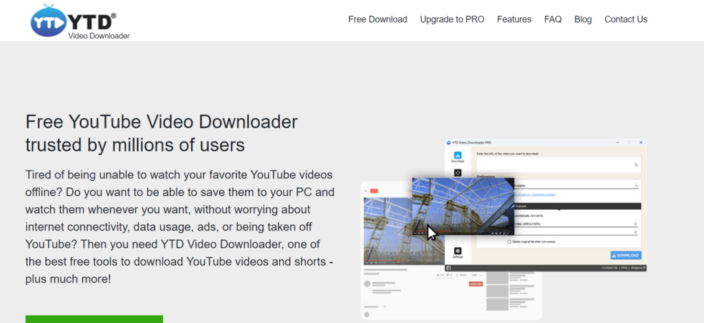 YTD video downloader