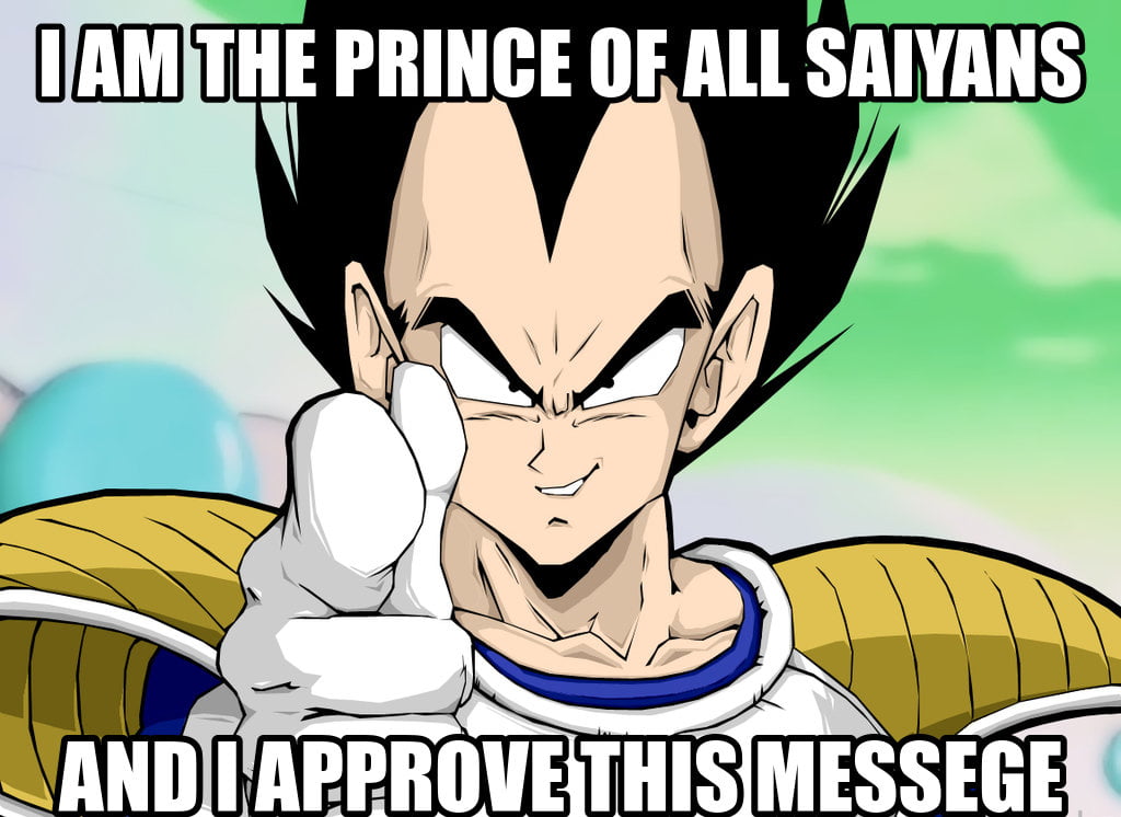 The Best Dragon Ball Super Memes On Super Saiyan God Vegeta 6234