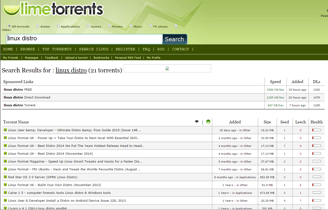 LimeTorrents Proxy