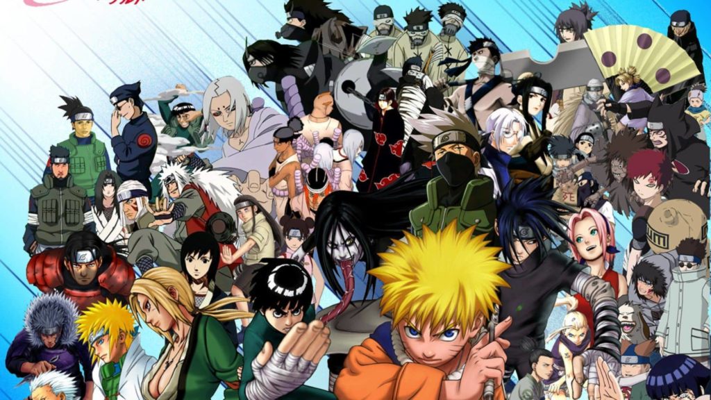 Naruto full series list