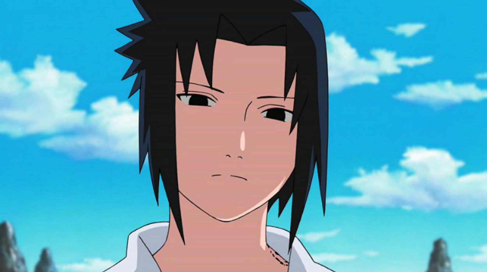 Sasuke Uchiha a black haired anime