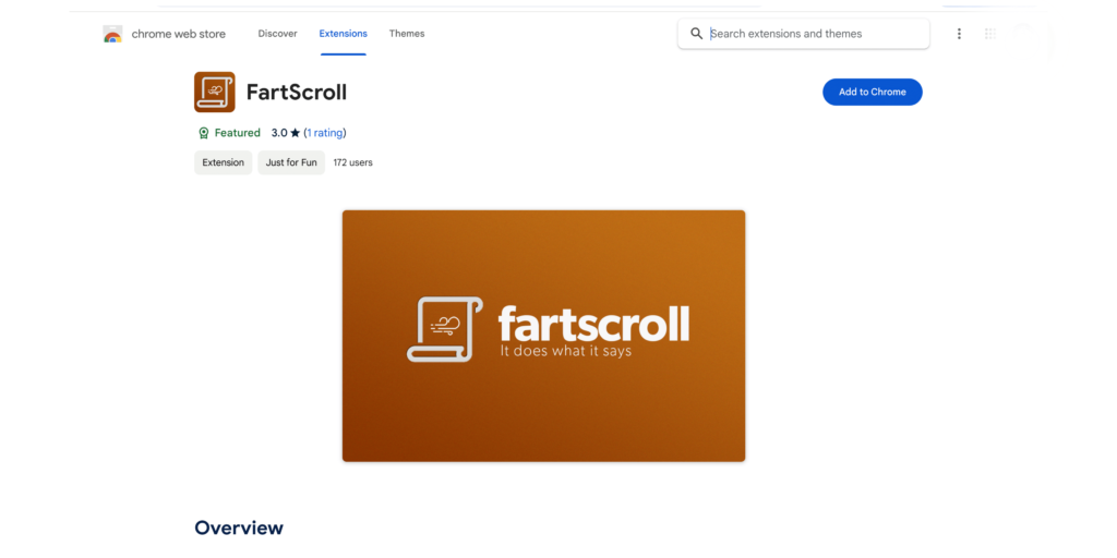 Fart Scroll