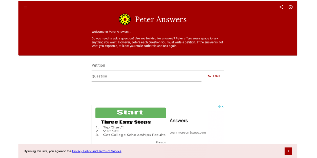 Peter Answers